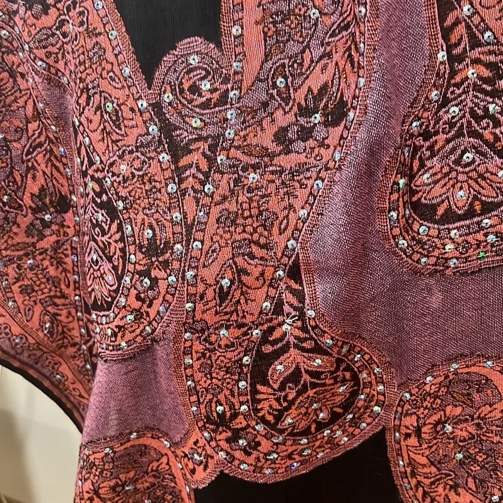 Embellished sequin Scarf/Shawl